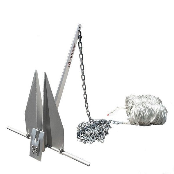 Fortress Fx-7 4lb Anchor Anchoring System 250' 3/8"" Line, 15' 1/4"" G30