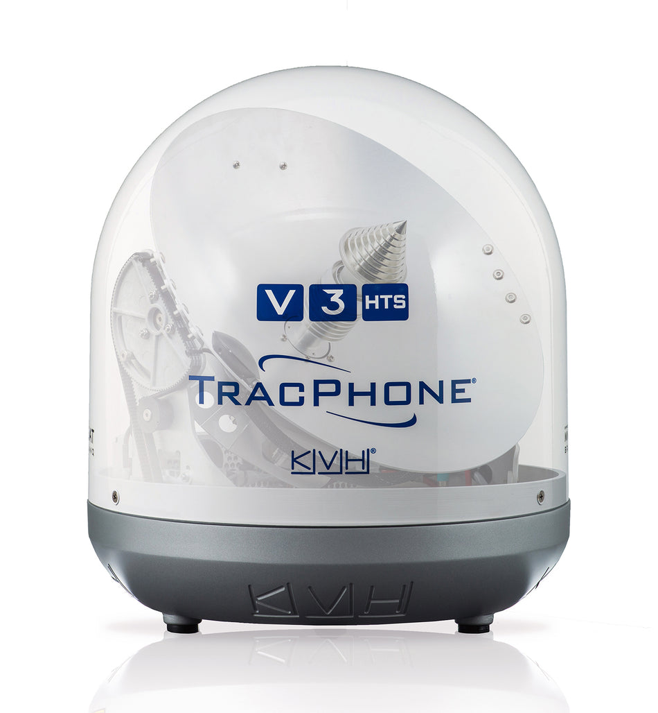 Kvh Tracphone V3hts 14.5"" Vsat Requires Coaxial Cable X 2