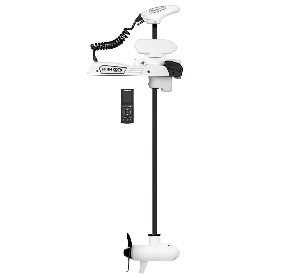 Minn Kota Riptide Instinct Quest 90/115 60" 24/36v Wireless Remote, White - 1358560