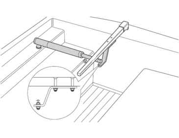 Raymarine 1"" Tiller Bracket