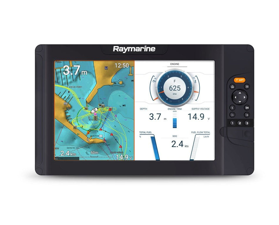 Raymarine Element 12s No Transducer Lighthouse North America Chart