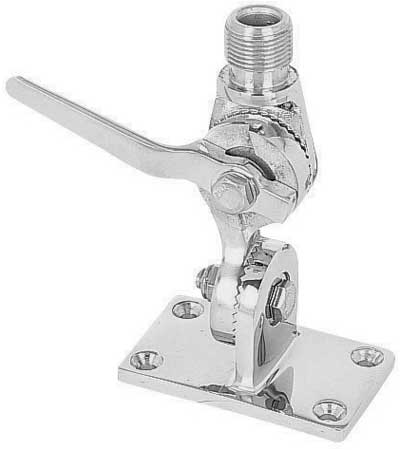 Shakespeare 4187-hd Heavy Duty Stainless Steel Ratchet Mount