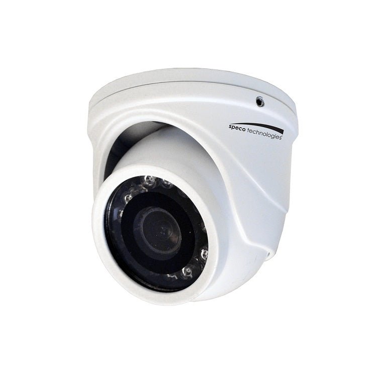 Speco Ht471tw Mini Dome Camera 12 Led Ir 2.9mm Lens