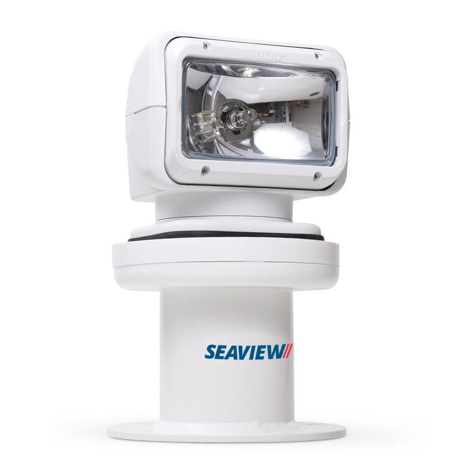 Seaview 5"" Searchlight Mount Vertical 8"" Round Base