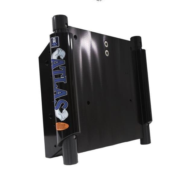 Th Marine Atlas 6" Jack Plate Standard Hydraulic Black Anodized - AHJ-6V-B-DP