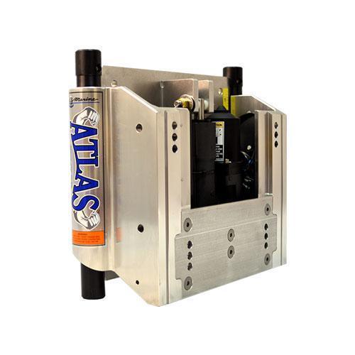 Th Marine Atlas 8" Jack Plate Standard Hydraulic Polished - AHJ-8V-DP