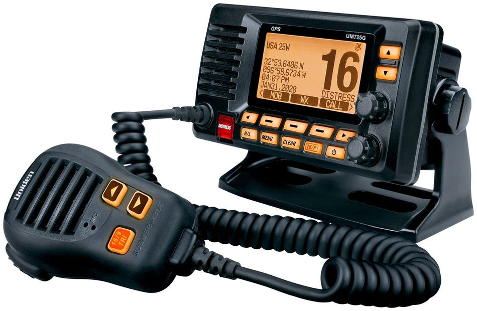 Uniden Um725gbt Black Vhf