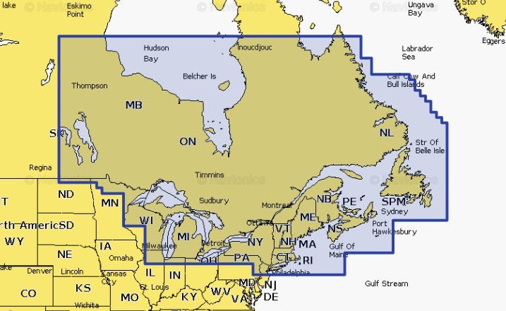 Navionics Platinum+ Npus012r Canada, East And Great Lakes Microsd - BLDMarine