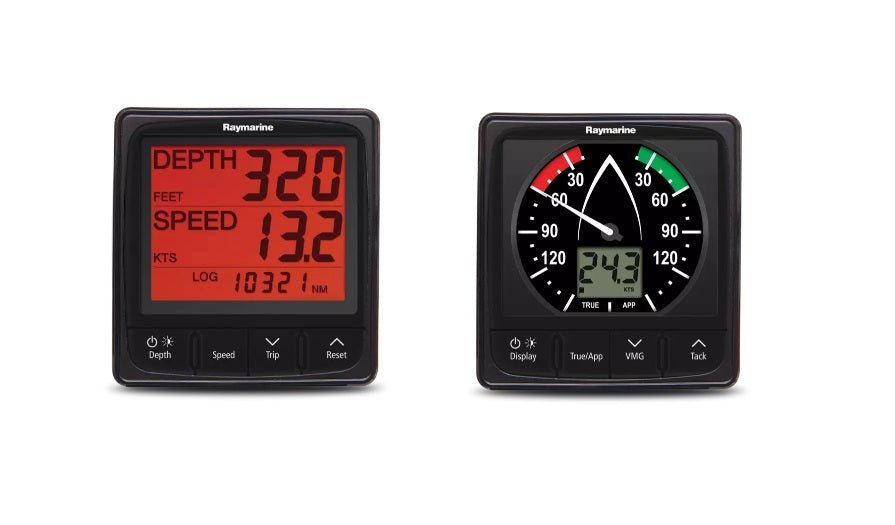 Raymarine I50 Tridata/i60 Wind Wind Depth And Speed System With St900/p120 & P319 - BLDMarine