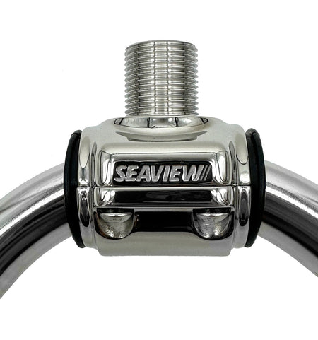 Seaview Svrcl1 Stainless Steel Rail Antenna Rail Mount For - BLDMarine