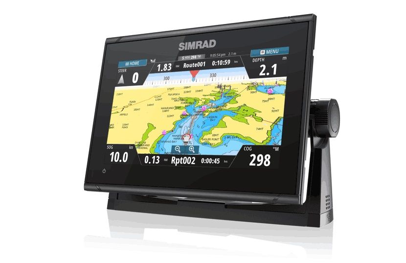 Simrad Go9 Xse 9"" Plotter 83/200 Khz Skimmer C-map Discover