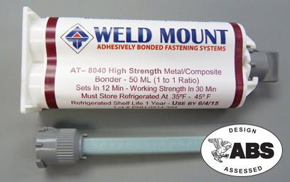 Weld Mount At-8040 No-slide Multi Bonder 50ml - BLDMarine